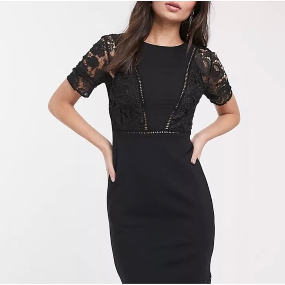 FRENCH CONNECTION Viola Lula Lace Dress, Size 8